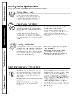 Preview for 6 page of Hotpoint G155 Owner'S Manual