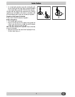 Предварительный просмотр 9 страницы Hotpoint G740 Instructions For Installation And Use Manual