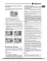 Предварительный просмотр 11 страницы Hotpoint GC640BK Operating Instructions Manual