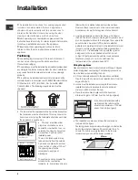 Предварительный просмотр 2 страницы Hotpoint GE750DX Operating Instructions Manual