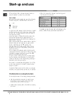 Preview for 8 page of Hotpoint GF640 Operating Instructions Manual