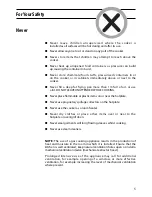 Preview for 5 page of Hotpoint GW32 Instructions Manual