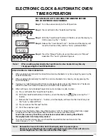 Preview for 11 page of Hotpoint GW81 Instructions For Installation And Use Manual