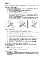 Preview for 13 page of Hotpoint GW81 Instructions For Installation And Use Manual