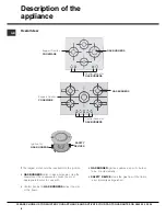 Preview for 6 page of Hotpoint GX 641 F G K Operating Instructions Manual