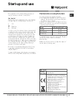 Предварительный просмотр 7 страницы Hotpoint GX 641 F G K Operating Instructions Manual