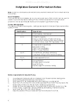 Предварительный просмотр 10 страницы Hotpoint H151EWH Instructions Manual