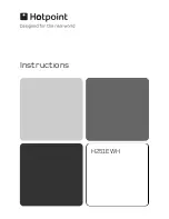 Hotpoint H251EWH Instructions Manual preview