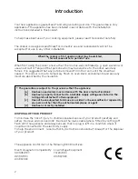 Предварительный просмотр 4 страницы Hotpoint H251EWH Instructions Manual