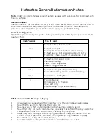 Предварительный просмотр 10 страницы Hotpoint H251EWH Instructions Manual