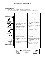 Предварительный просмотр 11 страницы Hotpoint H251EWH Instructions Manual