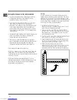 Предварительный просмотр 6 страницы Hotpoint H312AAI Operating Instructions Manual