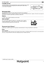 Предварительный просмотр 5 страницы Hotpoint H5T 811I K H User Manual