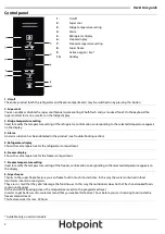 Preview for 4 page of Hotpoint H7NT911TWH1 User Manual