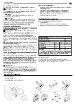 Preview for 3 page of Hotpoint H8 D94WB UK Quick Manual