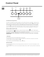 Предварительный просмотр 10 страницы Hotpoint HAGL 51 K Operating Instructions Manual