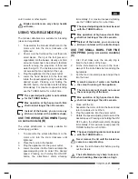 Preview for 5 page of Hotpoint HB 0701 AX0 UK Operating Instructions Manual