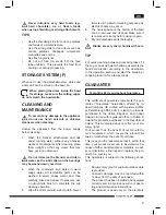 Предварительный просмотр 7 страницы Hotpoint HB 0701 AX0 UK Operating Instructions Manual