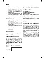 Preview for 8 page of Hotpoint HB 0701 AX0 UK Operating Instructions Manual