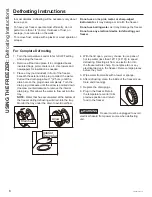 Предварительный просмотр 6 страницы Hotpoint HCM4SMWW Owner'S Manual And Installation Instructions