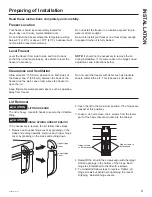 Предварительный просмотр 9 страницы Hotpoint HCM4SMWW Owner'S Manual And Installation Instructions