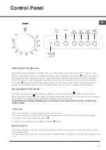 Предварительный просмотр 11 страницы Hotpoint HD5G00KCB/UK Operating Instructions Manual