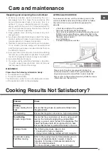 Предварительный просмотр 17 страницы Hotpoint HD5G00KCB/UK Operating Instructions Manual