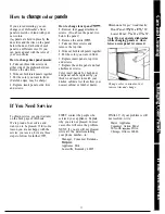 Preview for 15 page of Hotpoint HDA1OOOK Use And Care Manual