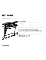 Preview for 2 page of Hotpoint HDA2000T Dimension Manual