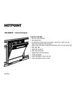 Preview for 2 page of Hotpoint HDA3430ZWW Installation Information