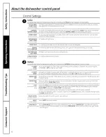 Preview for 6 page of Hotpoint HDA3600RWW - 24 in. Dishwasher Owner'S Manual