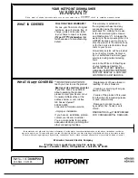 Preview for 16 page of Hotpoint HDA797K Use And Care Manual