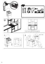 Предварительный просмотр 22 страницы Hotpoint HDM67G0C2CB/UK Installation Manual