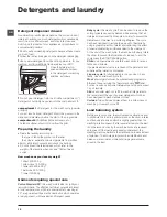 Предварительный просмотр 12 страницы Hotpoint HFEL 501 Instructions For Use Manual