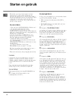 Preview for 54 page of Hotpoint HH 50 IX/HA Operating Instructions Manual