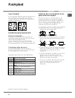 Preview for 56 page of Hotpoint HH 50 IX/HA Operating Instructions Manual