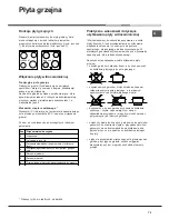 Preview for 74 page of Hotpoint HH 50 IX/HA Operating Instructions Manual