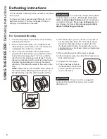 Предварительный просмотр 6 страницы Hotpoint HHM5SRWW Owner'S Manual And Installation Instructions