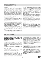 Preview for 3 page of Hotpoint HL161AI Instructions For Installation And Use Manual