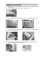 Preview for 8 page of Hotpoint HL500G Instructions For Installation And Use Manual