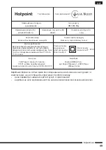 Предварительный просмотр 49 страницы Hotpoint HM 0356 Mxy Operating Instructions Manual