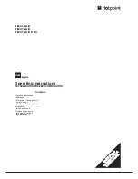 Preview for 1 page of Hotpoint HM 31 AA E Operating Instructions Manual