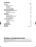 Preview for 3 page of Hotpoint HM311i Instructions For Installation And Use Manual