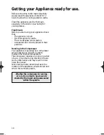 Preview for 10 page of Hotpoint HM311i Instructions For Installation And Use Manual