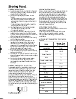 Предварительный просмотр 13 страницы Hotpoint HM311i Instructions For Installation And Use Manual