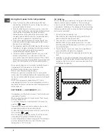 Предварительный просмотр 6 страницы Hotpoint HM312AIFF Operating Instructions Manual