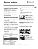 Preview for 7 page of Hotpoint HM312NI Instructions For Installation And Use Manual