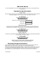 Preview for 16 page of Hotpoint HM312NI Instructions For Installation And Use Manual