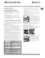 Предварительный просмотр 5 страницы Hotpoint HM3150F Operating Instructions Manual