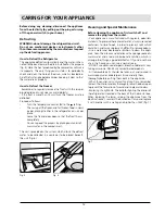 Предварительный просмотр 12 страницы Hotpoint HM315I Instructions For Installation And Use Manual